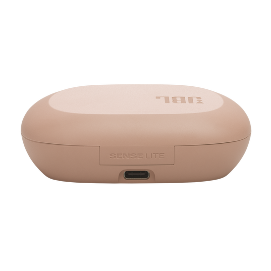 JBL Sense Lite - Beige - True Wireless Open-ear Headphones - Bottom